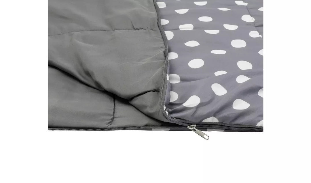 Pro Action 300GSM Envelope Sleeping Bag Polka Dot