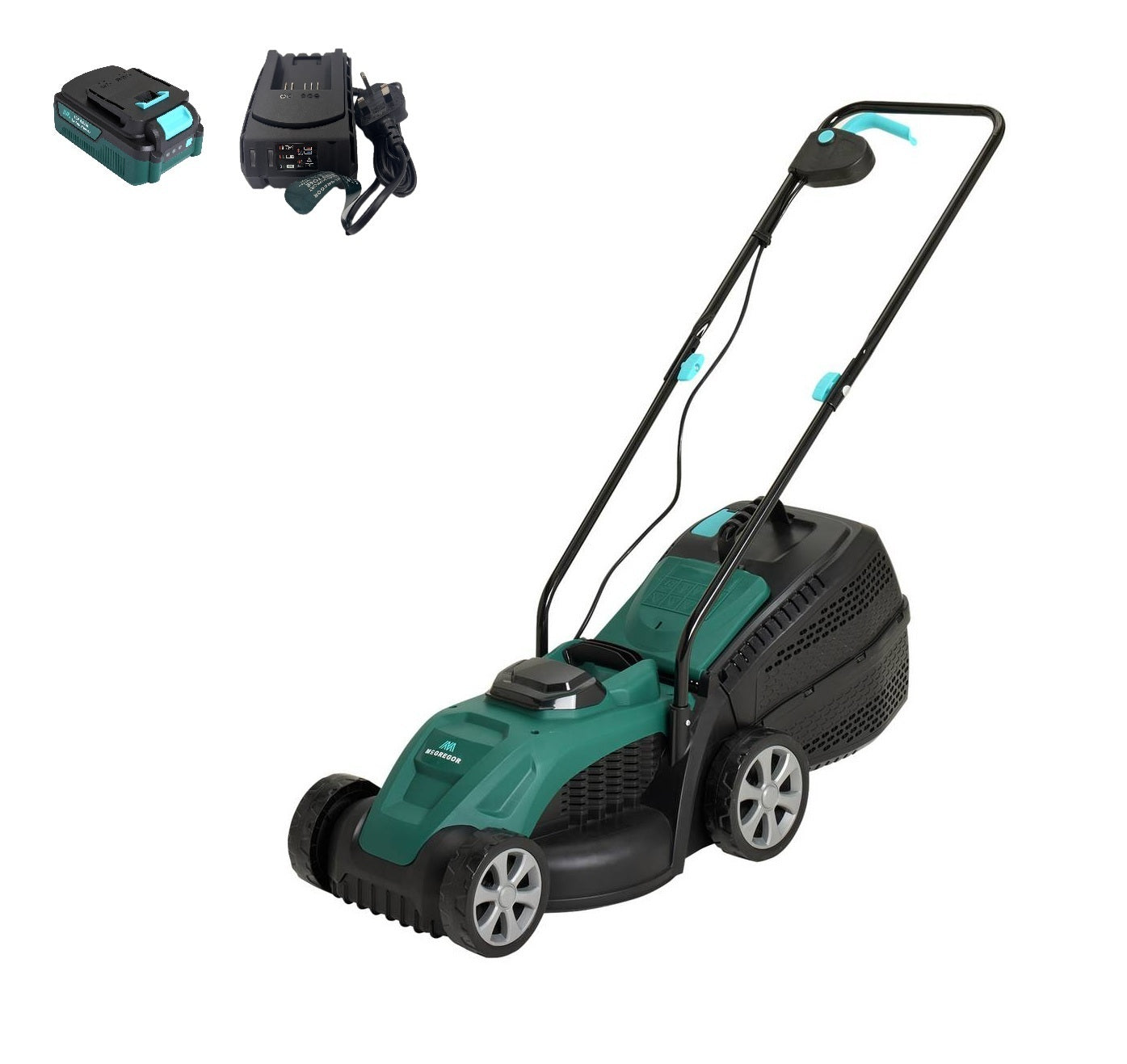 McGregor MCLLM1831 31cm Cordless Lawnmower - 18V - USED ITEM