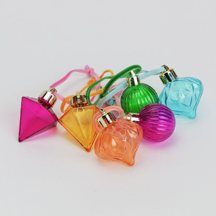 Habitat Pack Of 6 Mini Christmas Baubles - Multicoloured