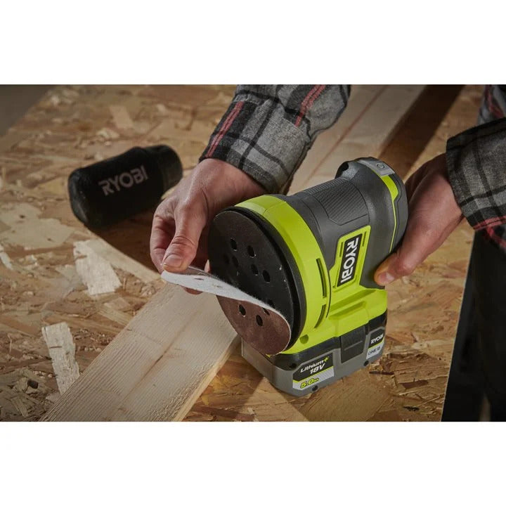 Ryobi RROS18-0 18V ONE+ Cordless Random Orbit Sander (Bare Tool)