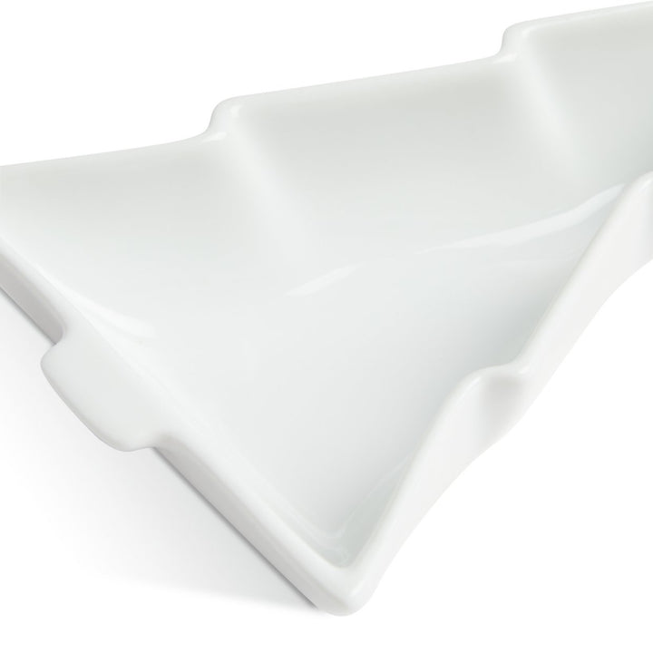 Habitat Trees 3 Piece Porcelain Nibble Bowls - White
