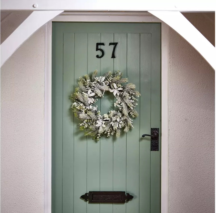 Premier Decorations Eucalyptus Christmas Wreath