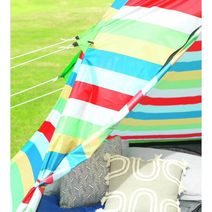 tipi tent action Pro Action Pattern 4 Man 1 Room Tipi Camping Tent – GED Outlet