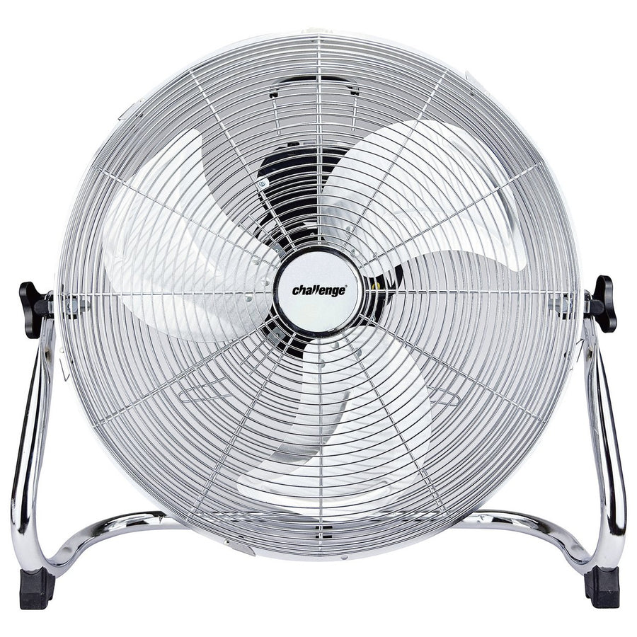 Challenge Chrome Tilt Floor Fan - 18 Inch