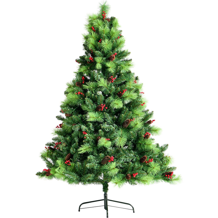 Habitat 6ft Pre lit Christmas Tree with Red Berries