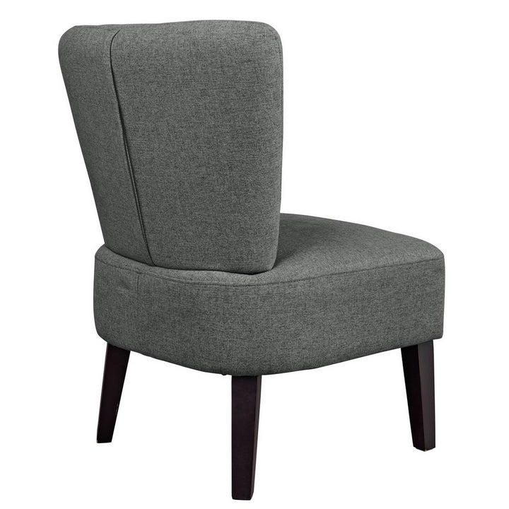Habitat Delilah Fabric Cocktail Chair - Charcoal