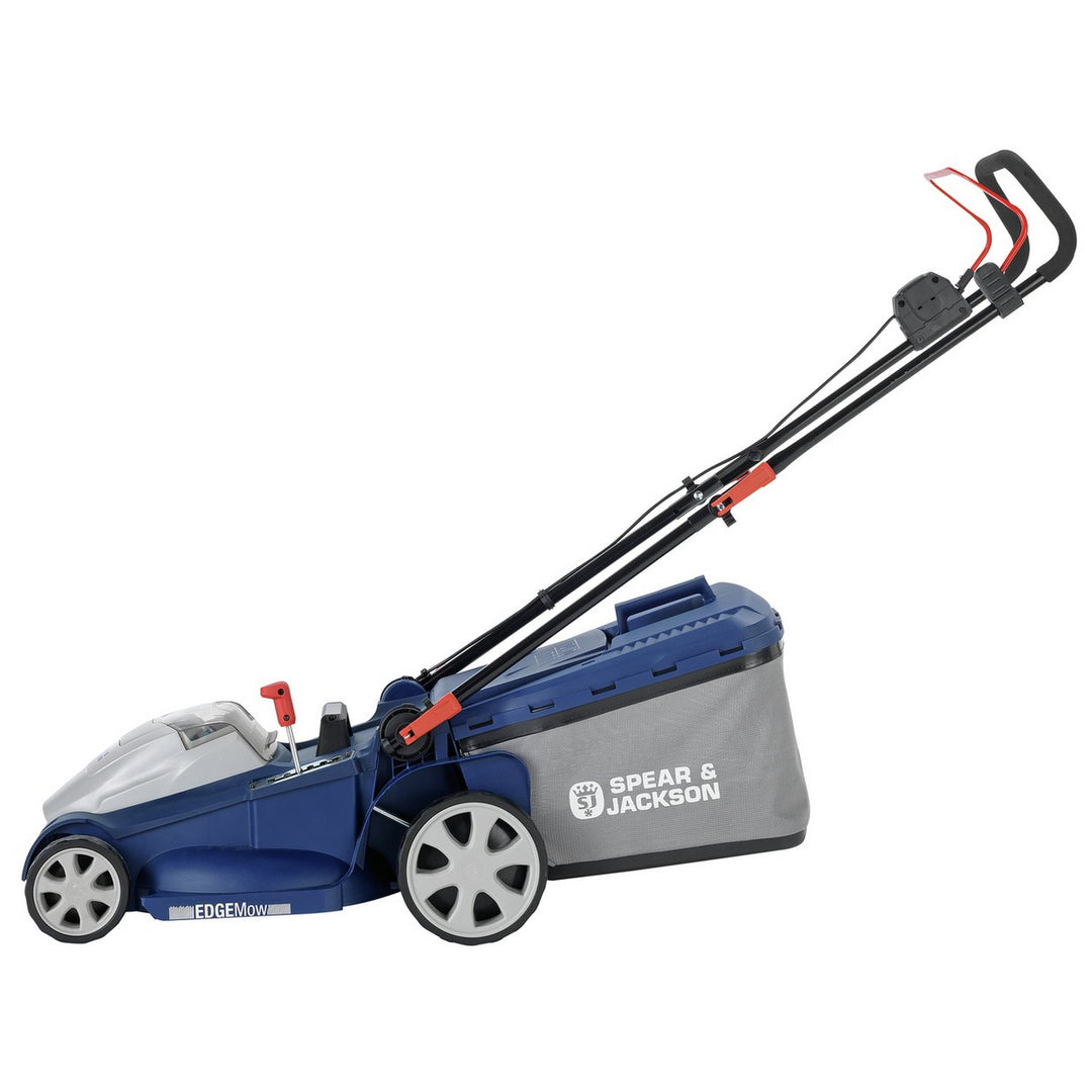Spear & Jackson Cordless Lawnmower With 2 Battery Packs - 40V