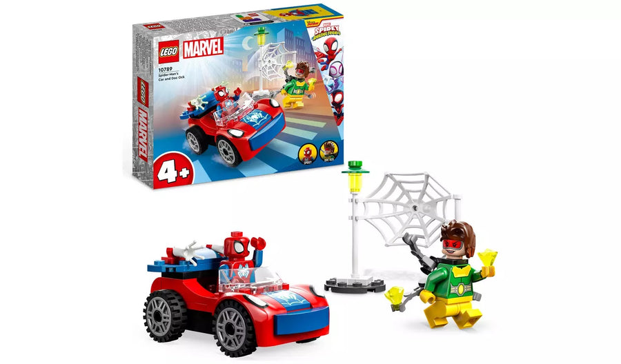 LEGO Marvel Spider-Man's Car and Doc Ock Building Toy 10789