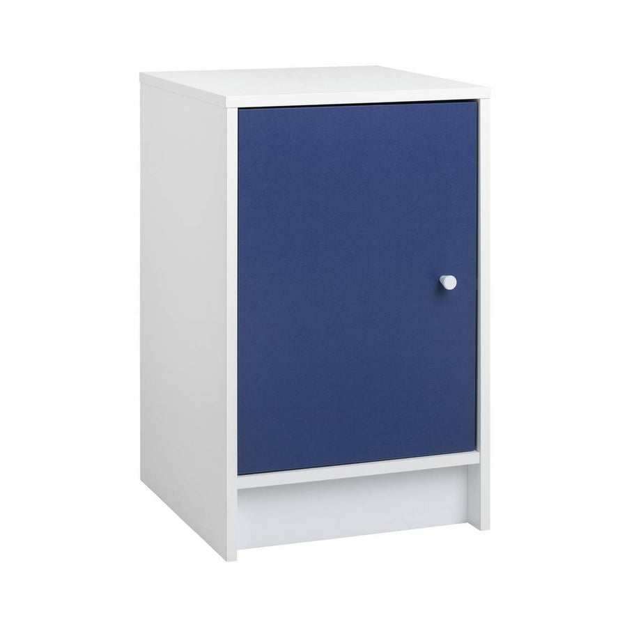 Home Kids Malibu 1 Door Bedside Table - Blue