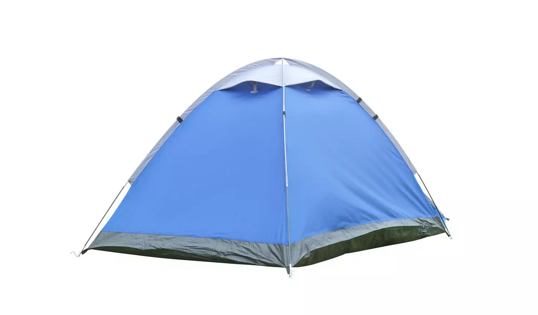 Pro Action 2 Person 1 Room Dome Camping Tent with Porch