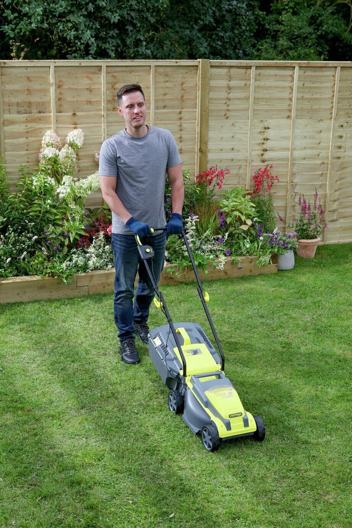 Challenge CH18V2 31cm Cordless Rotary Lawnmower - 18V