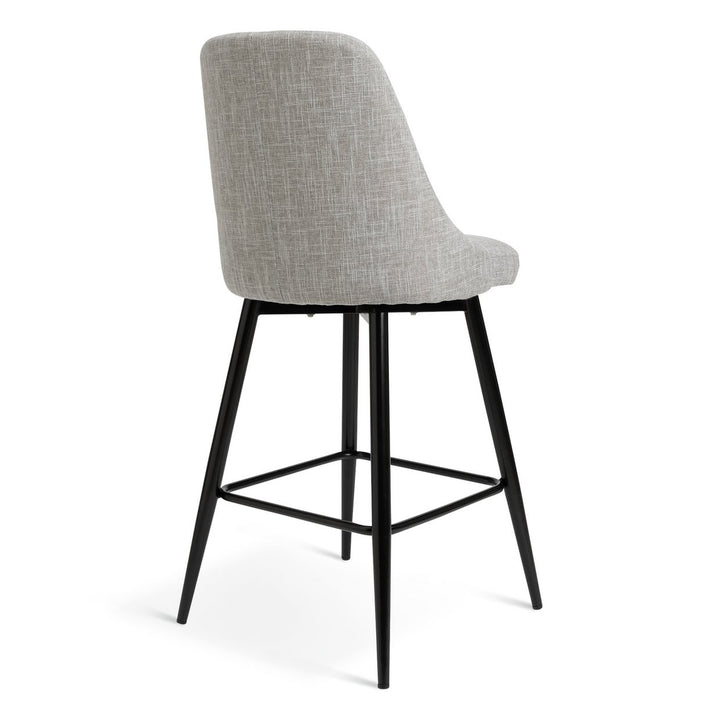 Habitat Huck Fabric Counter Bar Stool - Grey
