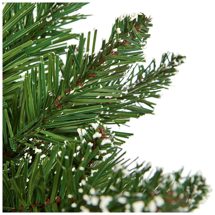 Premier Decorations 5ft Rocky Mountain Pine Tree With Snow Tipped Pine Cones