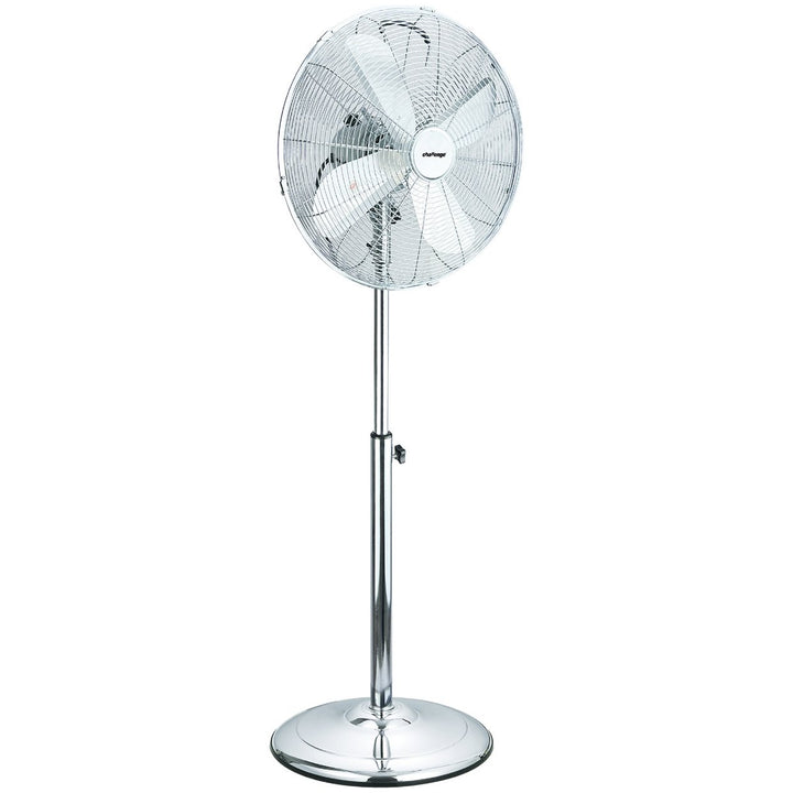 Challenge Chrome Pedestal Fan - 16 Inch