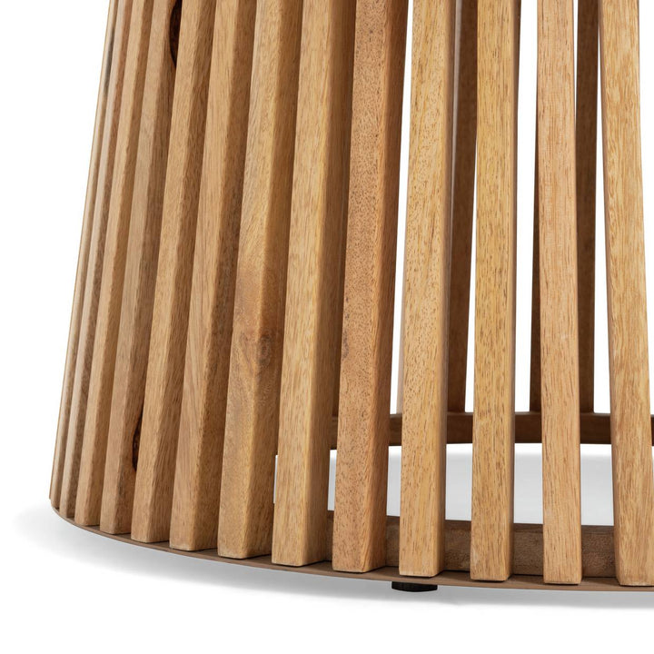 Habitat Jericho Round Coffee Table - Natural
