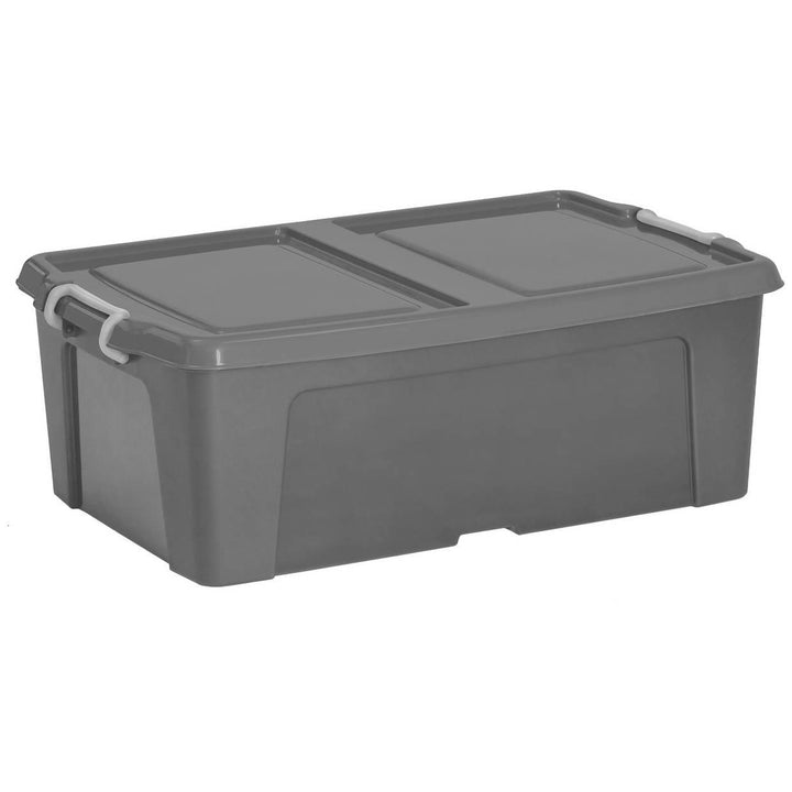 Strata Smart 2 x 50L Underbed Recycled Plastic Storage Boxes