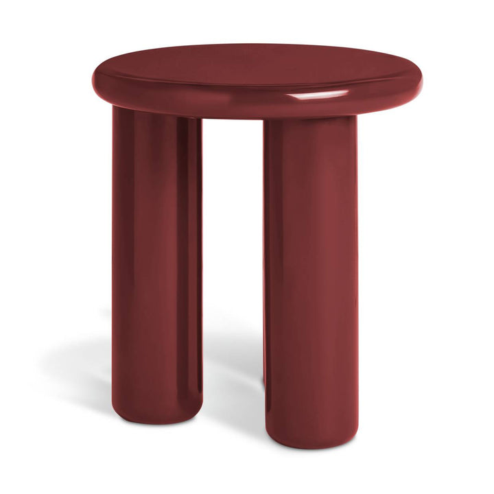 Habitat Totley Round Side Table - Red