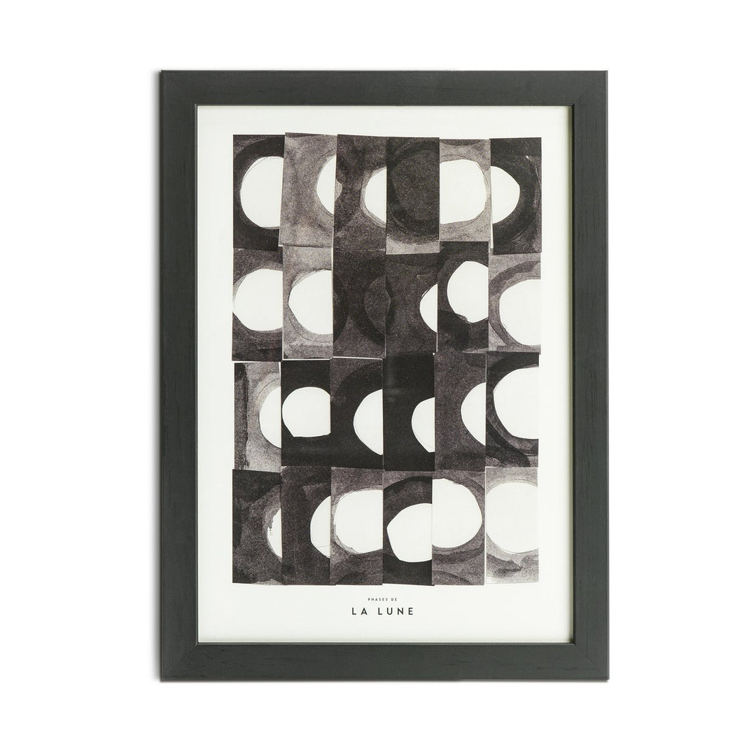 Habitat La Lune Framed Wall Print - A4