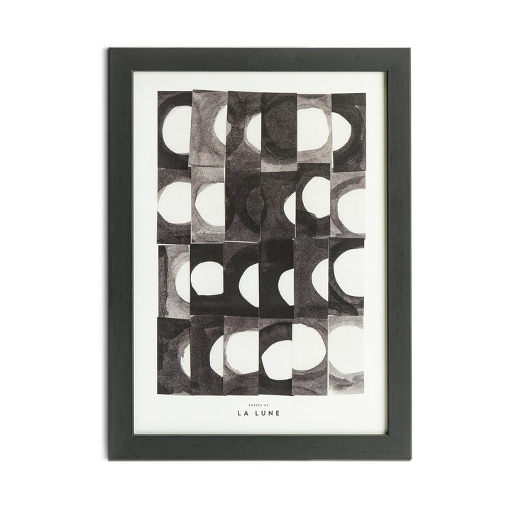 Habitat La Lune Framed Wall Print - A4