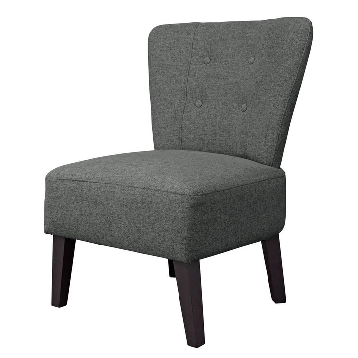 Habitat Delilah Fabric Cocktail Chair - Charcoal