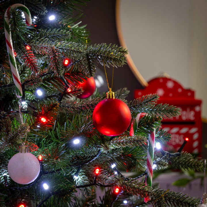 Habitat 480 Red & White LED Christmas Tree Lights - 33.7m