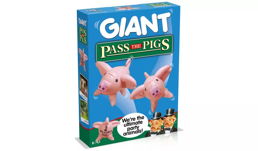 Giant Pass the Pigs Inflatable Dice Game