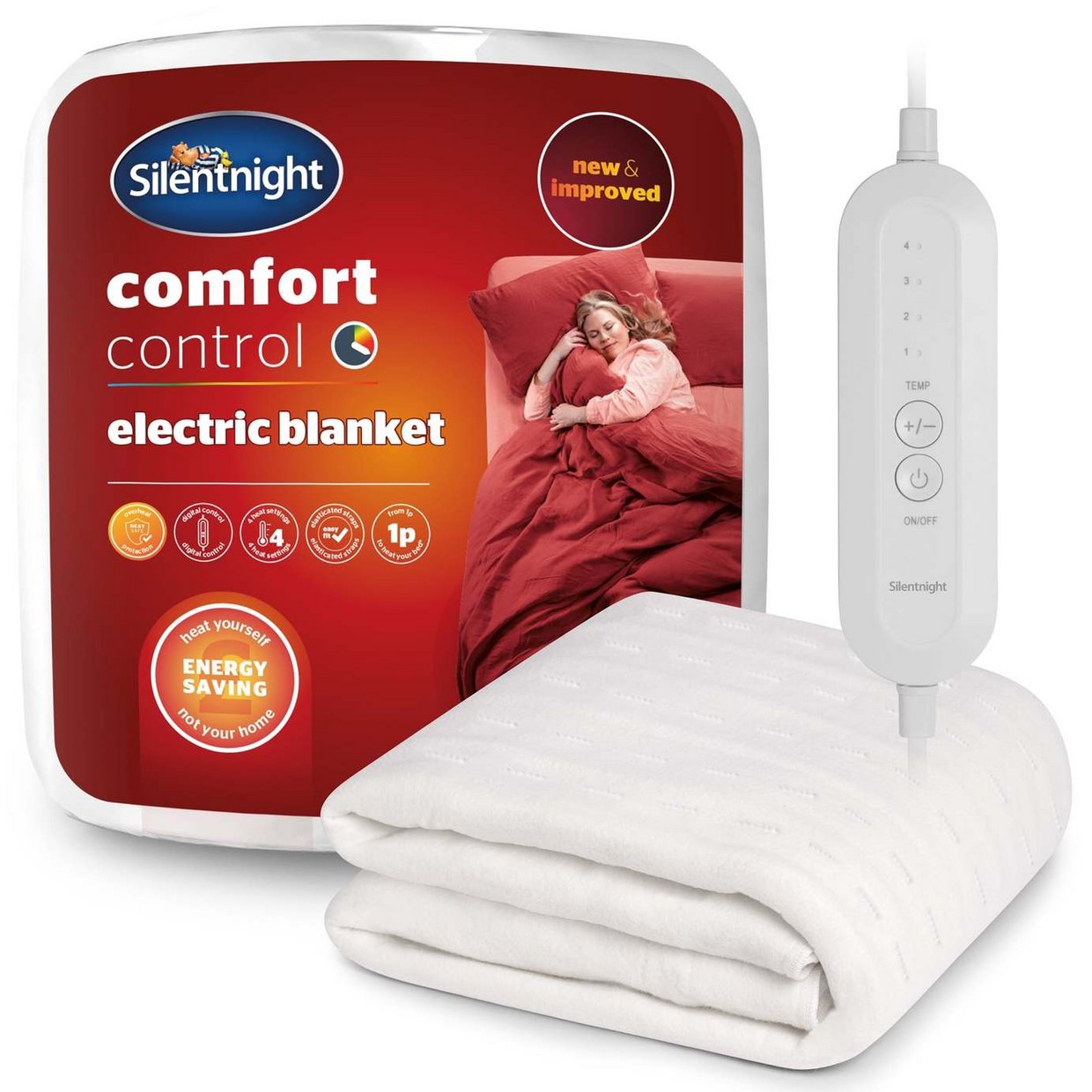 Silentnight Comfort Control Electric Underblanket - Kingsize