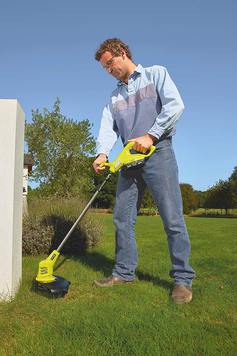 Ryobi 18V ONE+ RY18LT23A Cordless 23cm Line Grass Trimmer (Bare Tool)