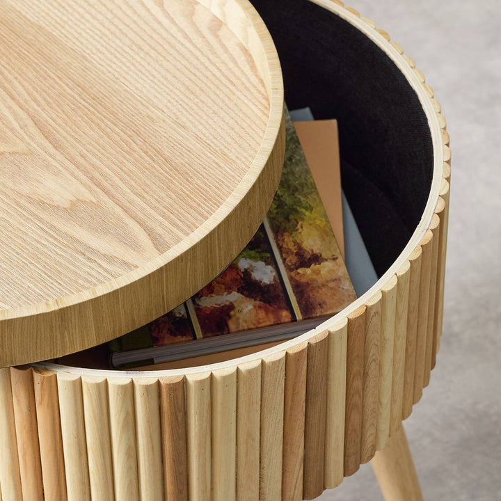 Habitat Agnes Side Table - Natural