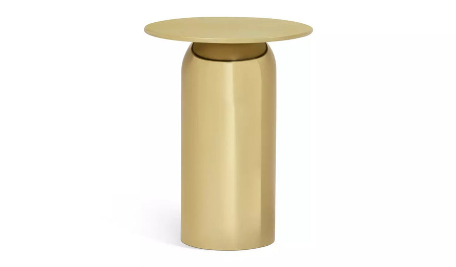 Habitat Roman Side Table - Gold