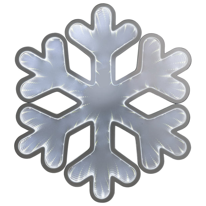 Habitat Tunnel Effect Snowflake LED Light Christmas Decoration