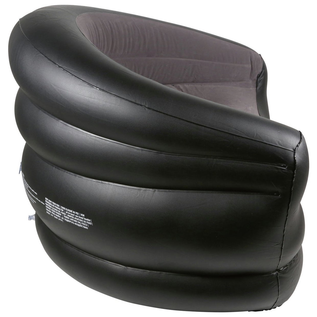 Regatta Viento Inflatable Chair Black/Ebony