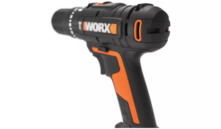 Worx WX370 Cordless Impact Drill and 30 Accessories - 20V