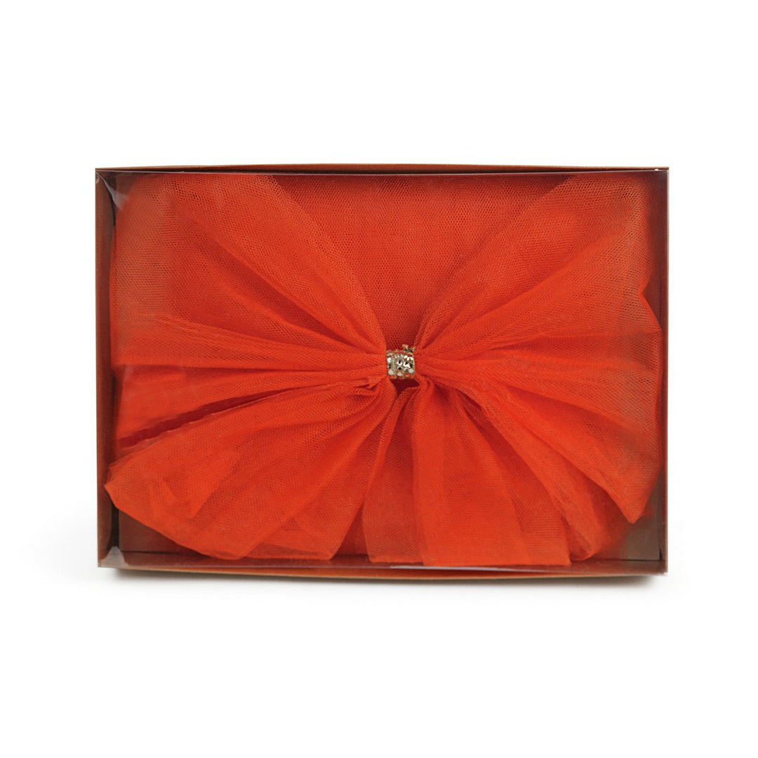 Home Christmas House Door Bow - Red