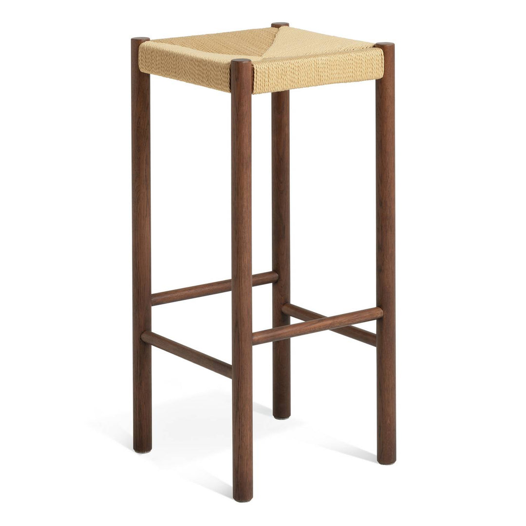 Habitat Hanna Oak Bar Stool - Walnut