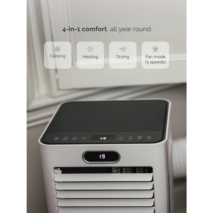 Meaco 9K MC9000CHBTU 3-in-1 Portable Air Conditioner, Heater &amp; Dehumidifier
