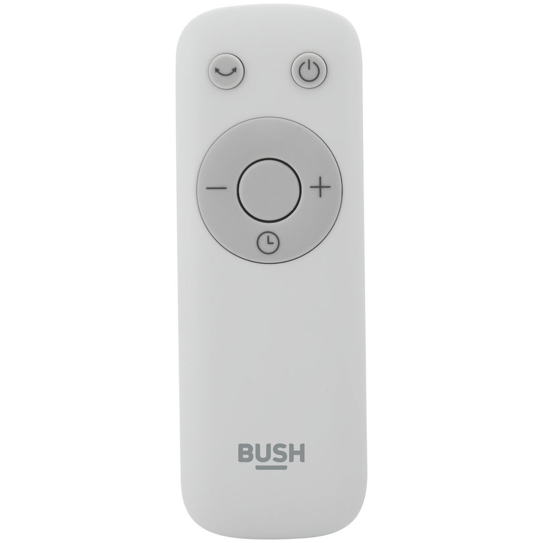 Bush White Pedestal Fan with Remote Control - 16 Inch