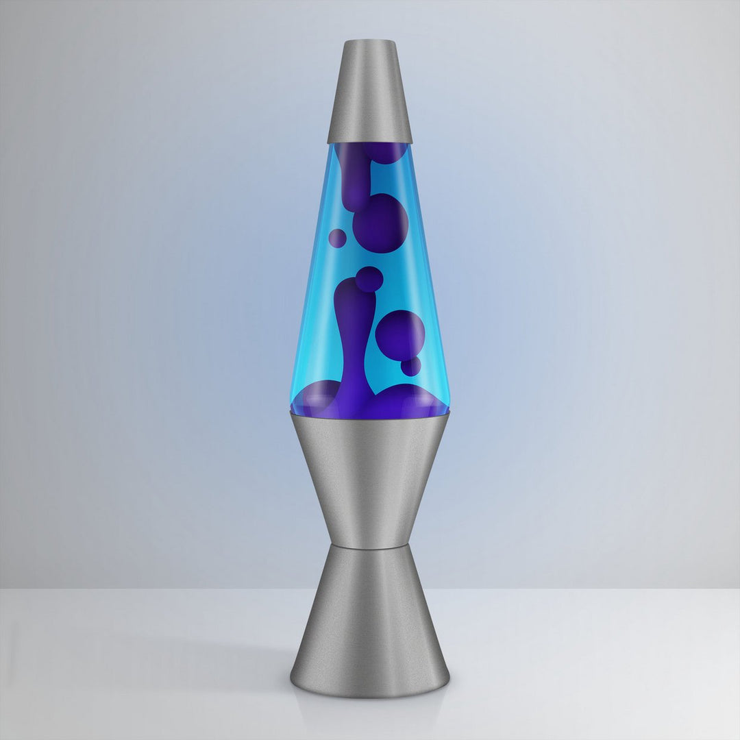 Lava 17in Midnight Cascade Lamp - Blue