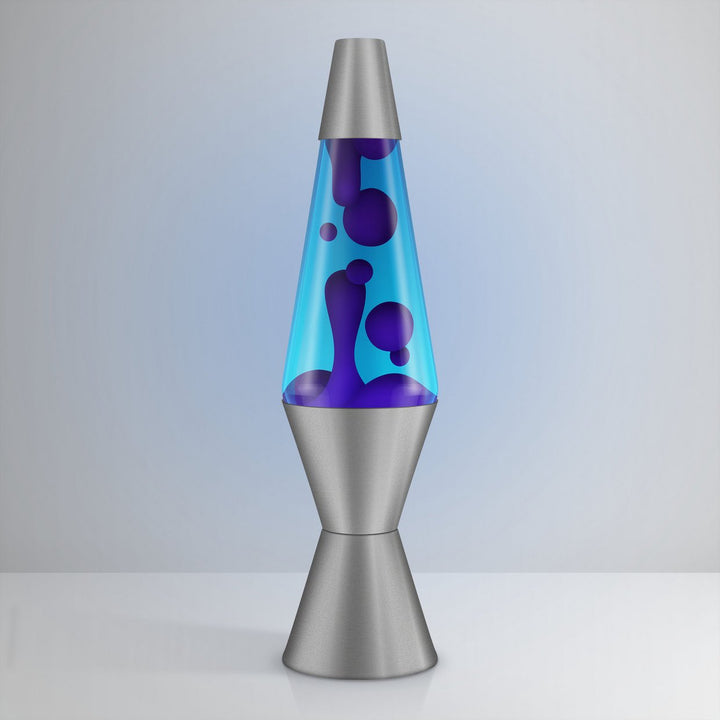 Lava 17in Midnight Cascade Lamp - Blue