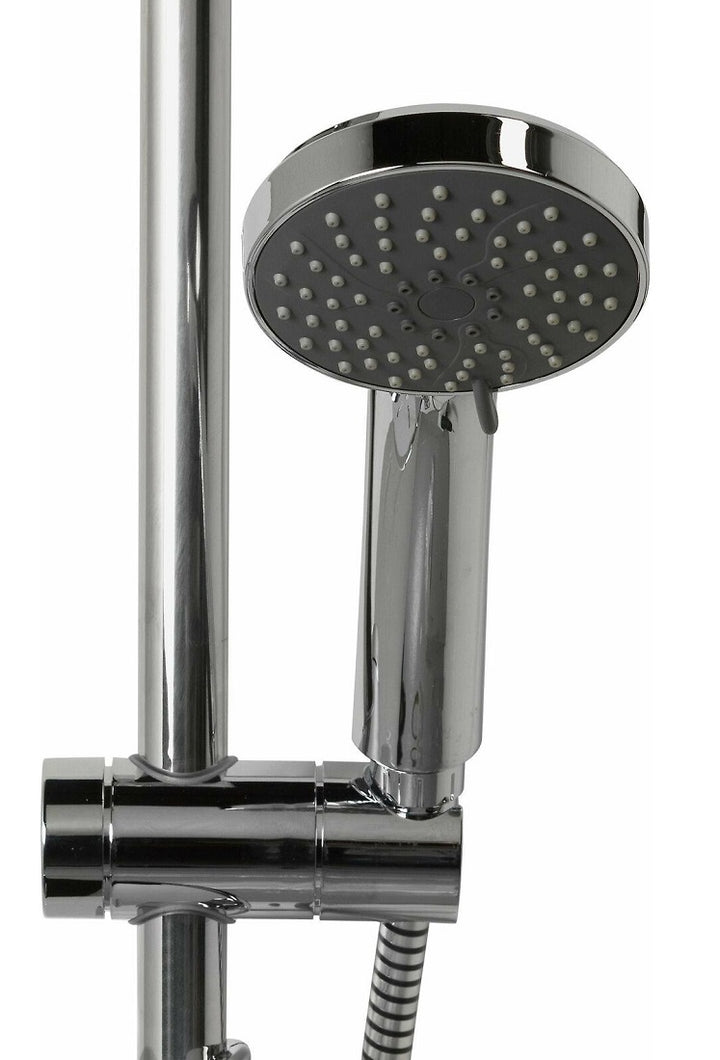 Home 4 Function PVC Shower Head & Kit - Chrome