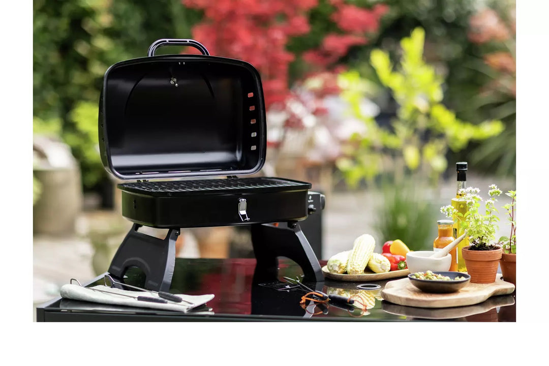 Home Portable Gas BBQ - Black