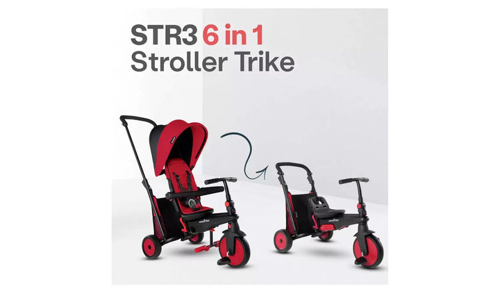 SmarTrike STR3 Plus 6 in 1 Folding Stroller Trike