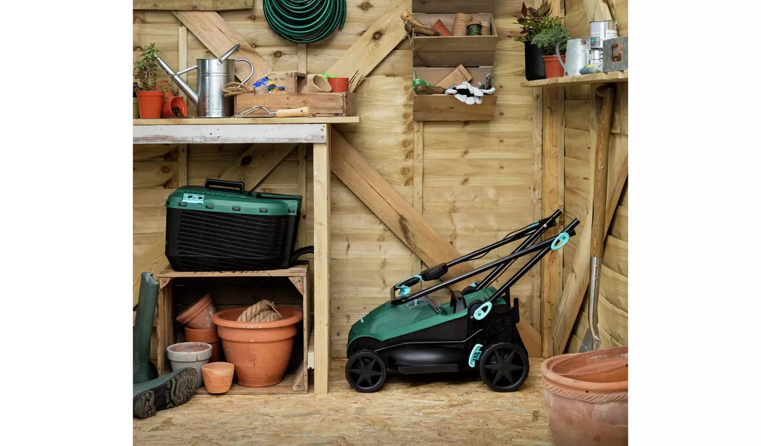 McGregor MCR2134A 34cm Cordless Rotary Lawnmower - 21.6V - (No Battery, No Charger) - USED ITEM