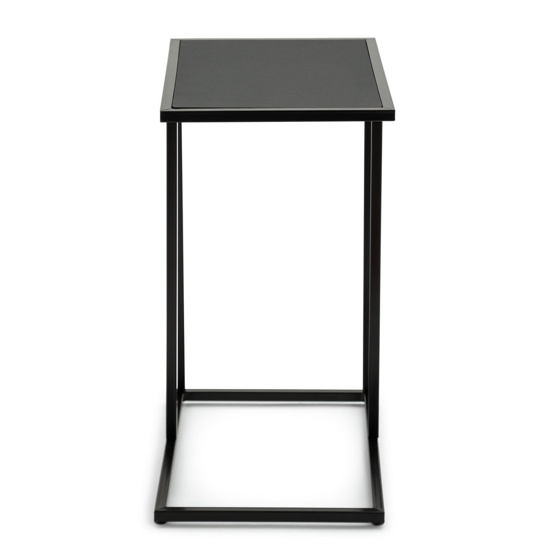 Habitat Loft Living C Shape End Table - Black