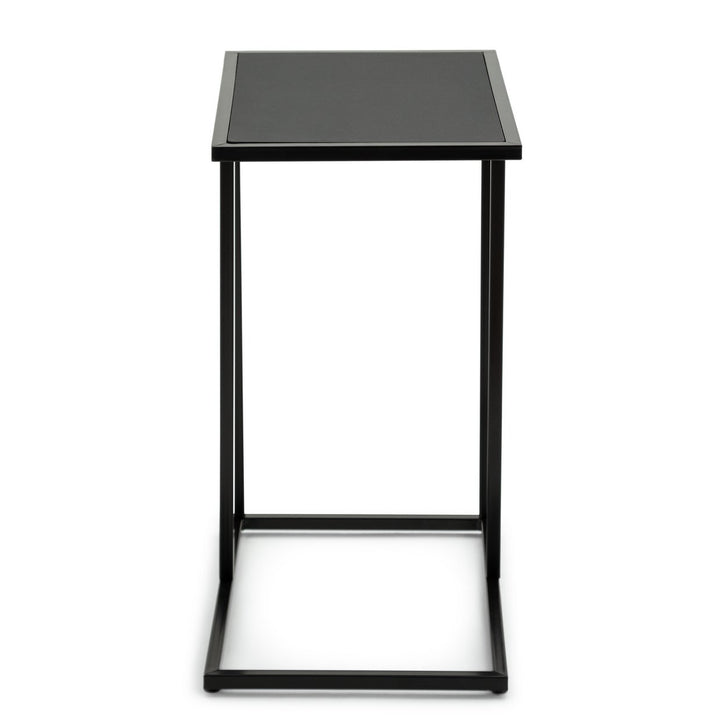 Habitat Loft Living C Shape End Table - Black