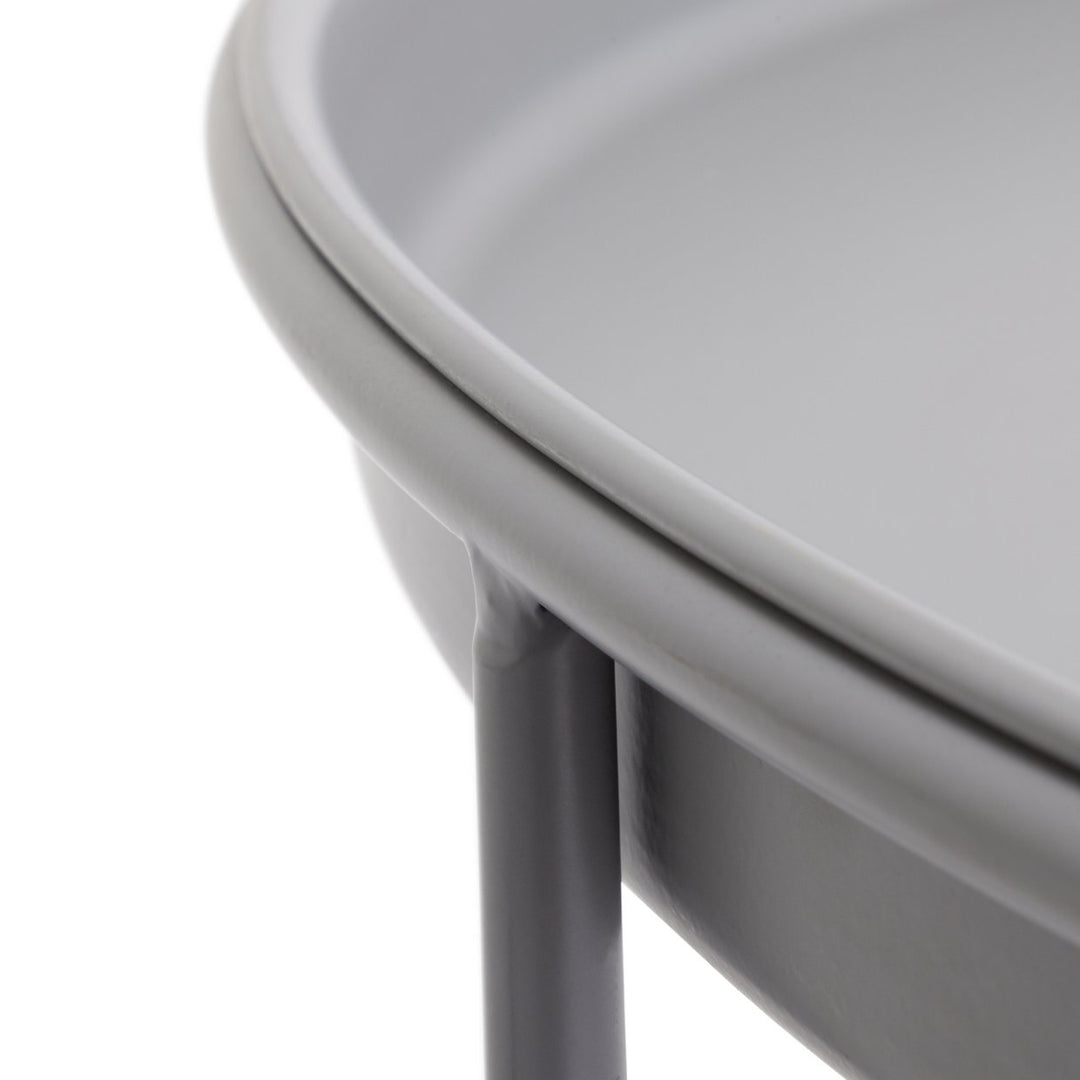 Habitat Finley Round Coffee Table - Grey