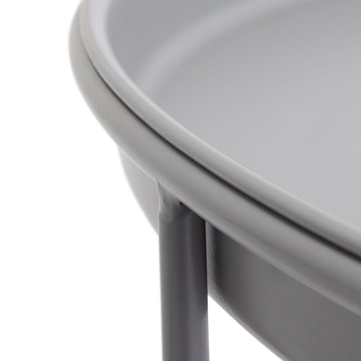 Habitat Finley Round Coffee Table - Grey