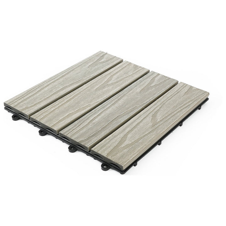 Workpro Decking Tiles 4 Pack - Grey