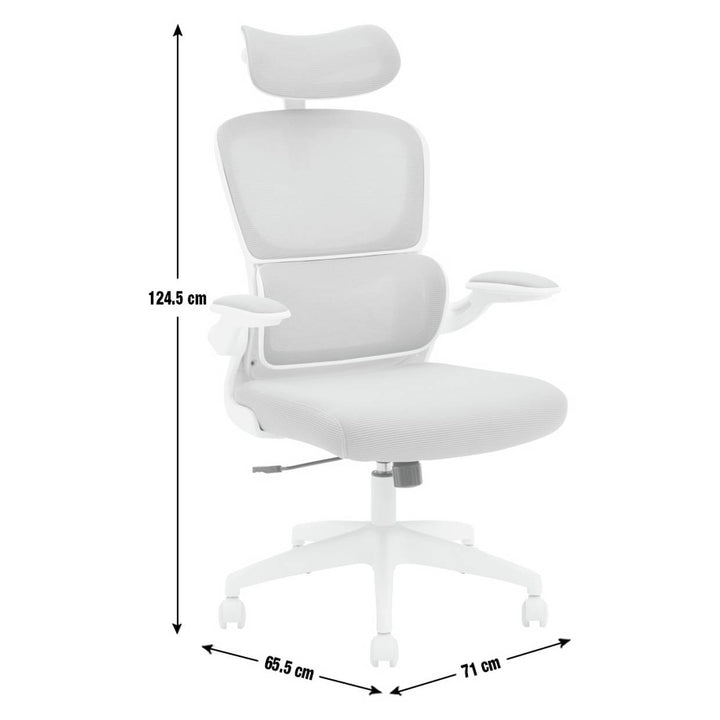 Habitat Oxley Mesh Office Chair - Black