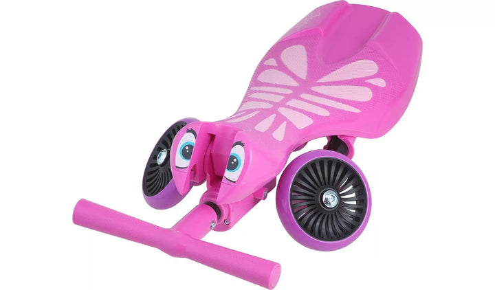 Scuttlebug Butterfly Ride On - Pink and Purple